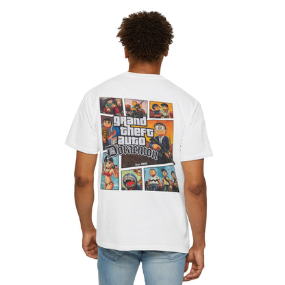 Cartoon GTA & Doraemon Unisex T-Shirt