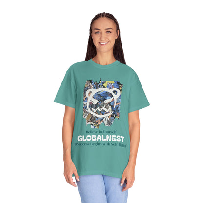 Cartoon Motivational Graphic T-shirt