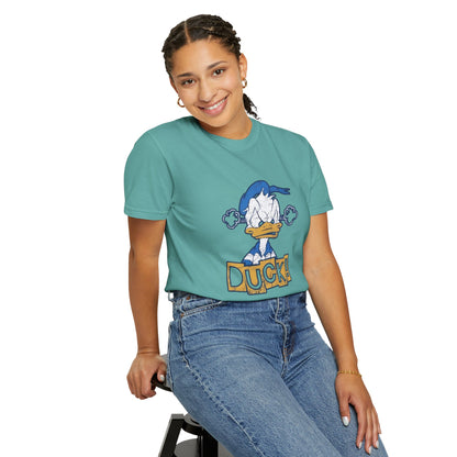 Cartoon Funny Duck Graphic T-Shirt