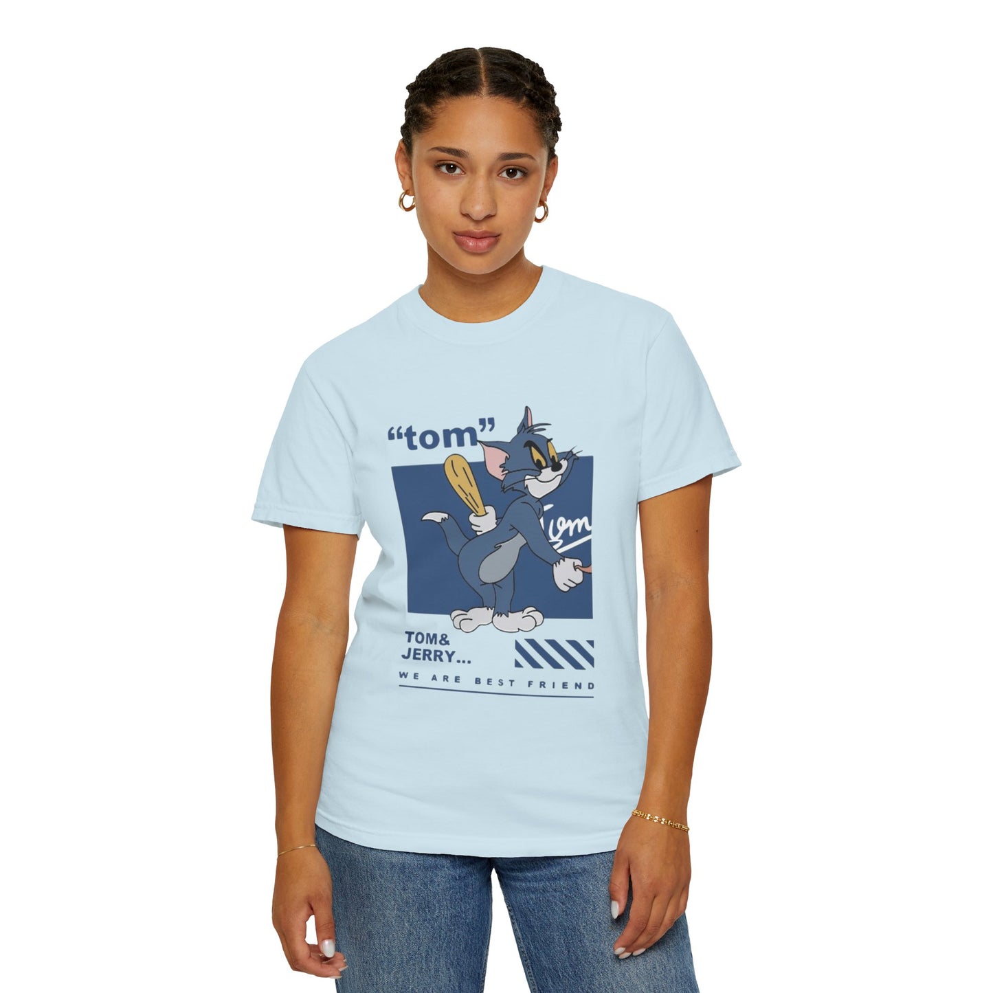 Cartoon Tom and Jerry Unisex T-Shirt