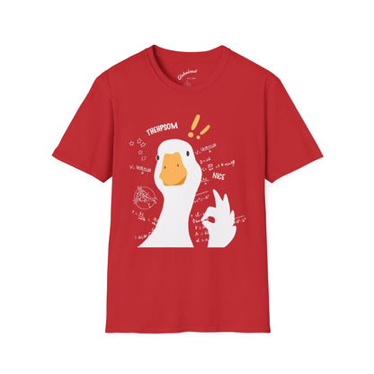 Cartoon Quirky Goose Unisex T-Shirt
