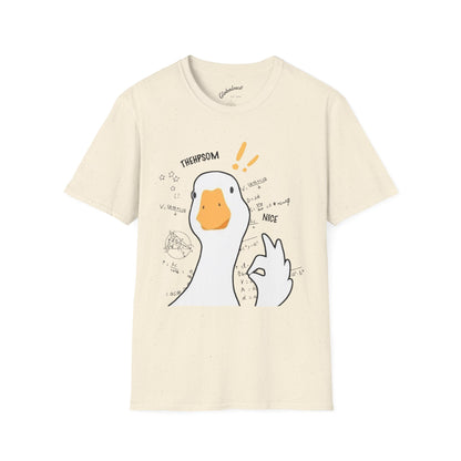 Cartoon Quirky Goose Unisex T-Shirt