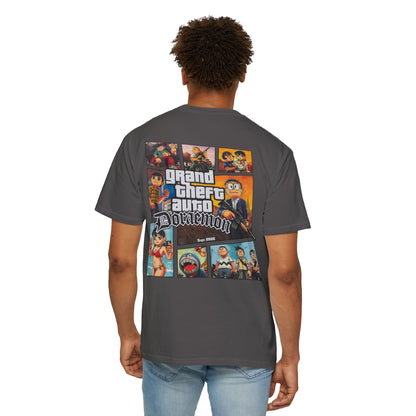 Cartoon GTA & Doraemon Unisex T-Shirt