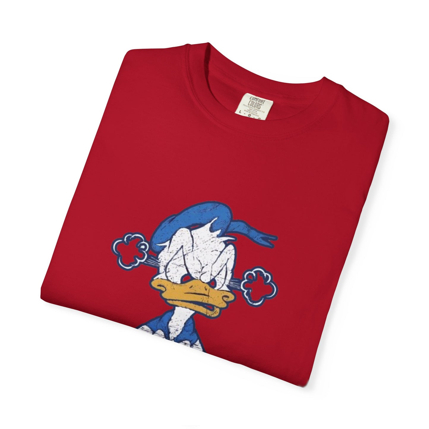 Cartoon Funny Duck Graphic T-Shirt