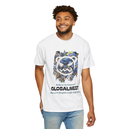 Cartoon Motivational Graphic T-shirt