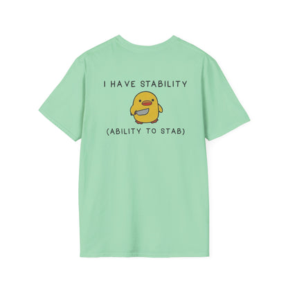 BullShirt Duck Meme Unisex T-Shirt
