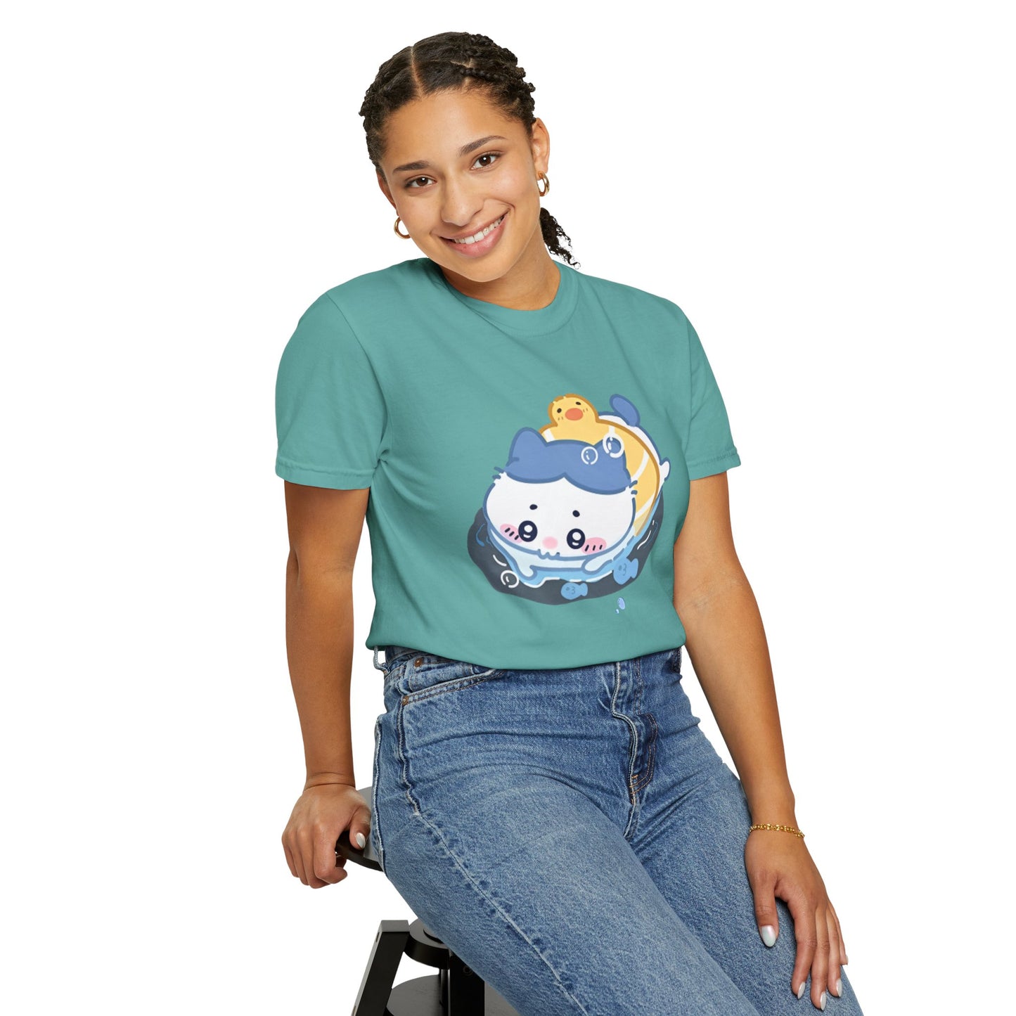 Cartoon Cute Meow Unisex T-Shirt