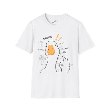 Cartoon Quirky Goose Unisex T-Shirt