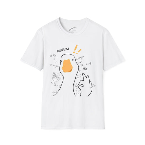 Cartoon Quirky Goose Unisex T-Shirt