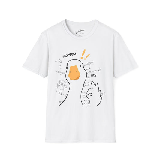 Cartoon Quirky Goose Unisex T-Shirt