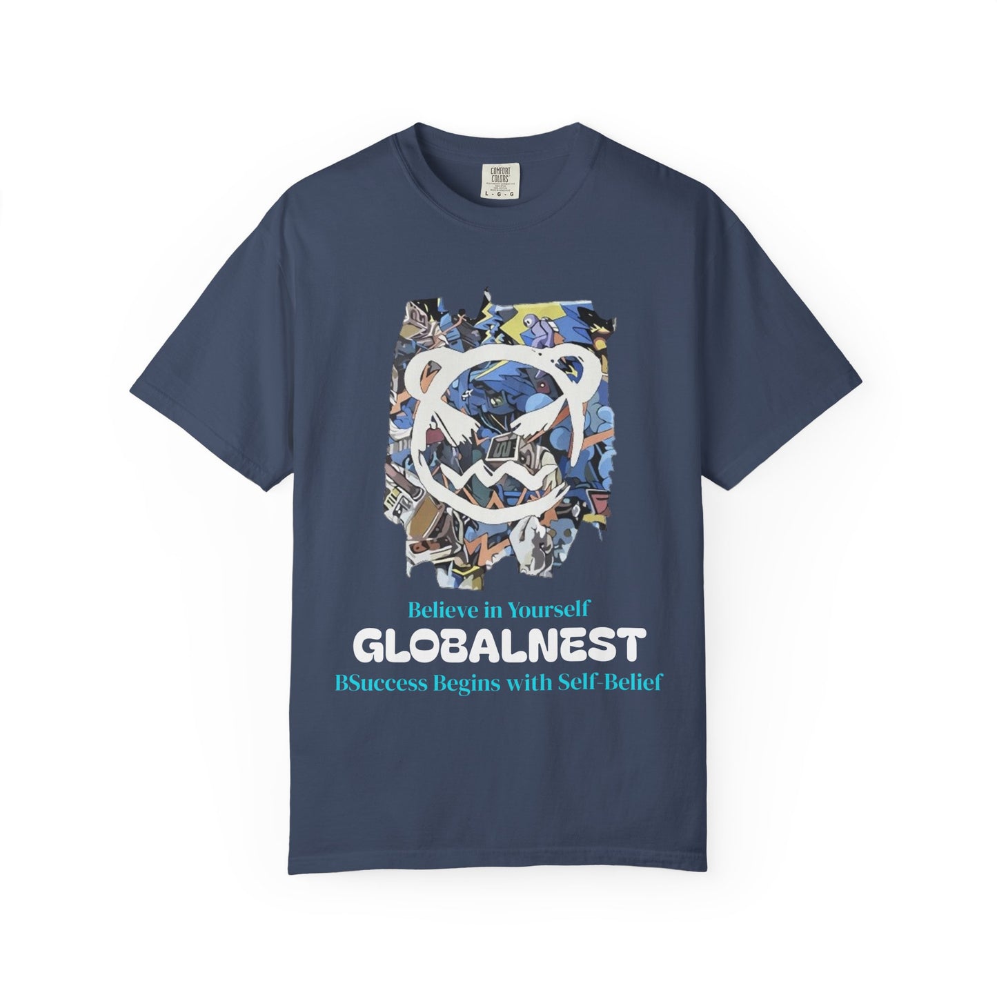 Cartoon Motivational Graphic T-shirt