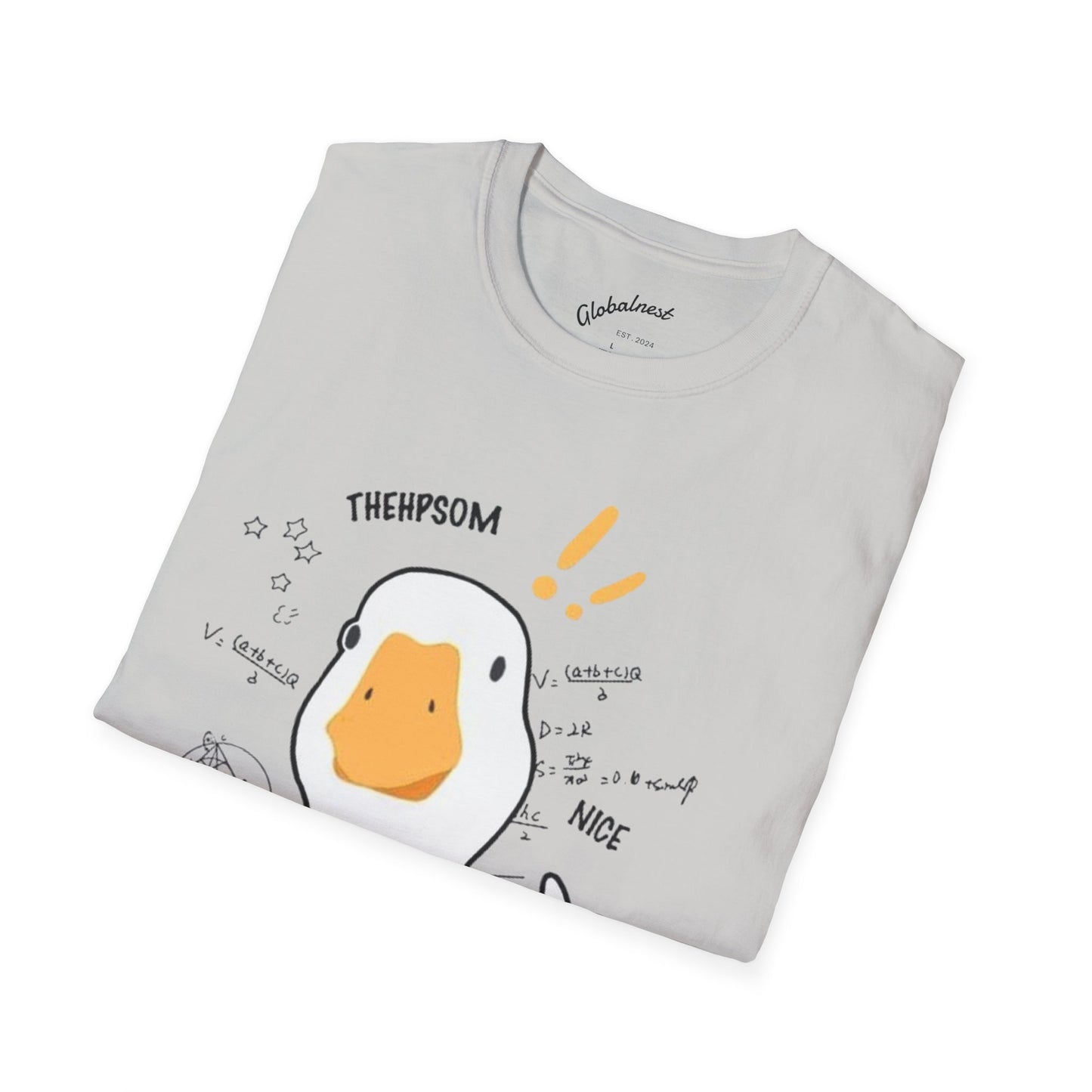 Cartoon Quirky Goose Unisex T-Shirt