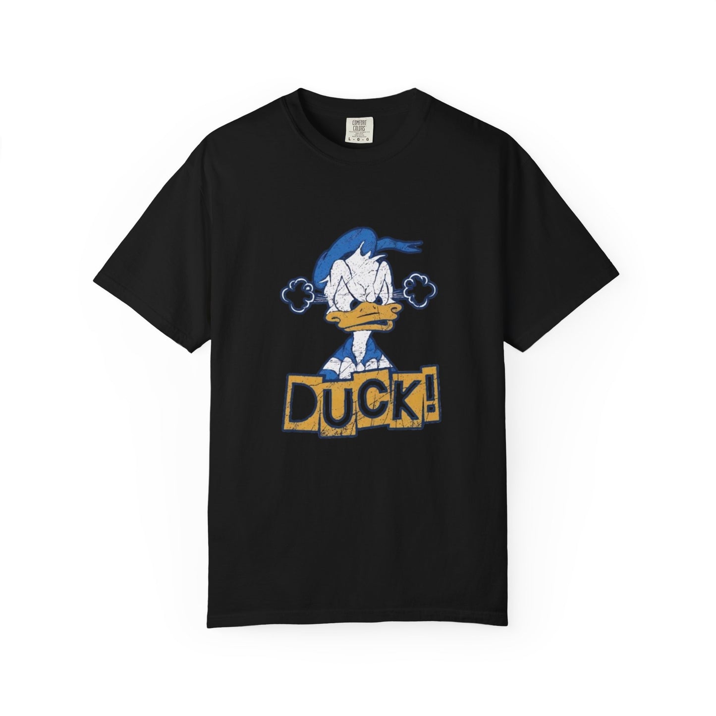 Cartoon Funny Duck Graphic T-Shirt
