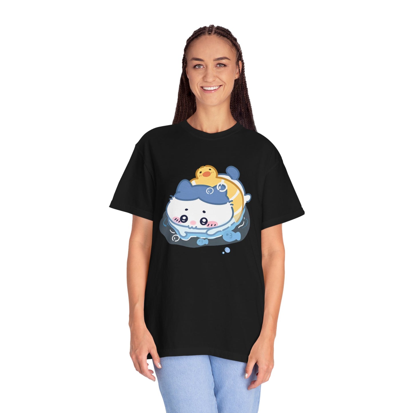 Cartoon Cute Meow Unisex T-Shirt