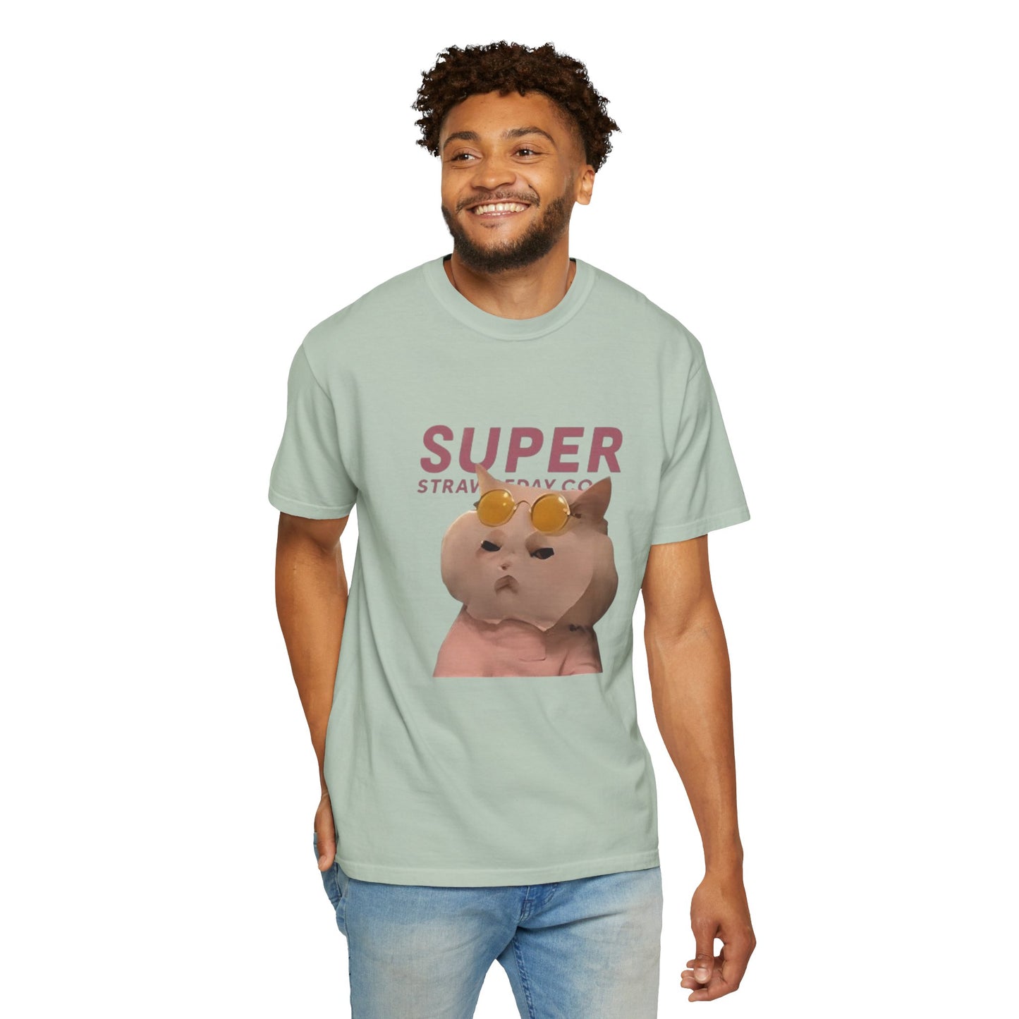 Cartoon Funny Meow Unisex T-Shirt