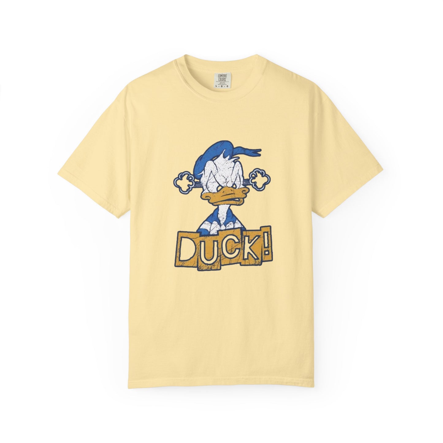 Cartoon Funny Duck Graphic T-Shirt