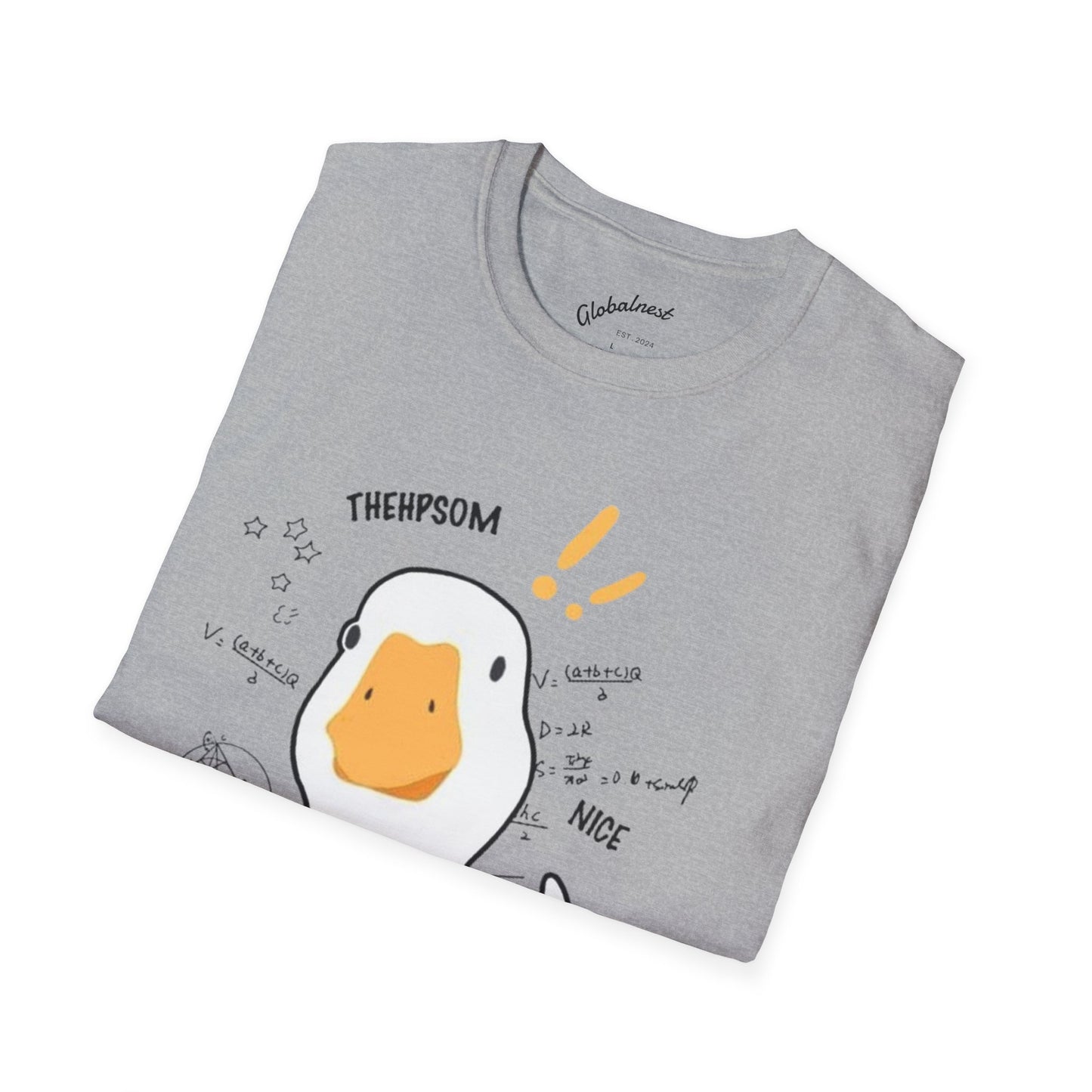 Cartoon Quirky Goose Unisex T-Shirt