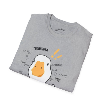 Cartoon Quirky Goose Unisex T-Shirt