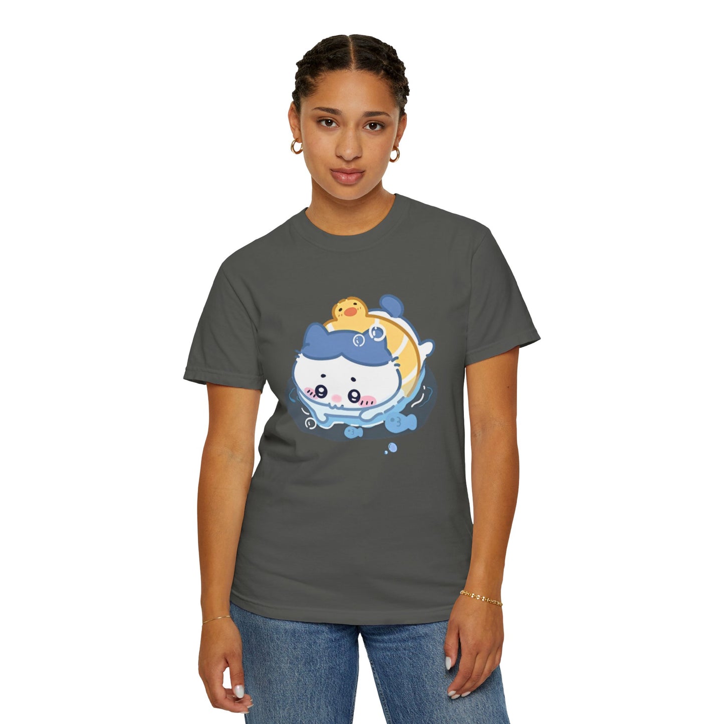 Cartoon Cute Meow Unisex T-Shirt