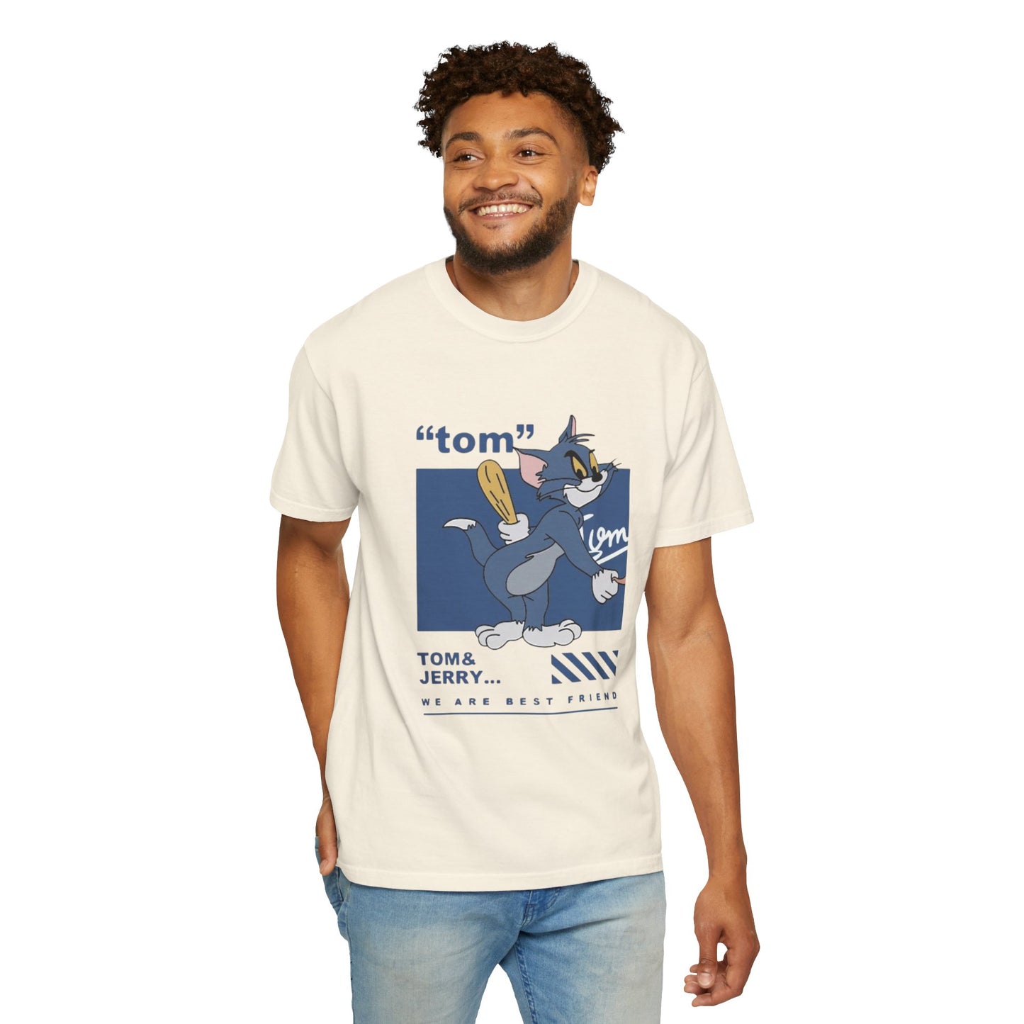 Cartoon Tom and Jerry Unisex T-Shirt