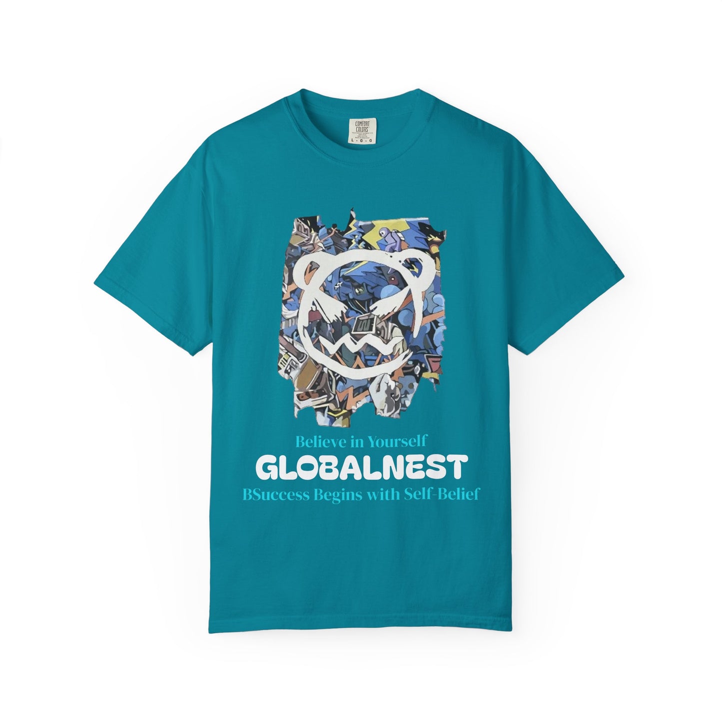 Cartoon Motivational Graphic T-shirt