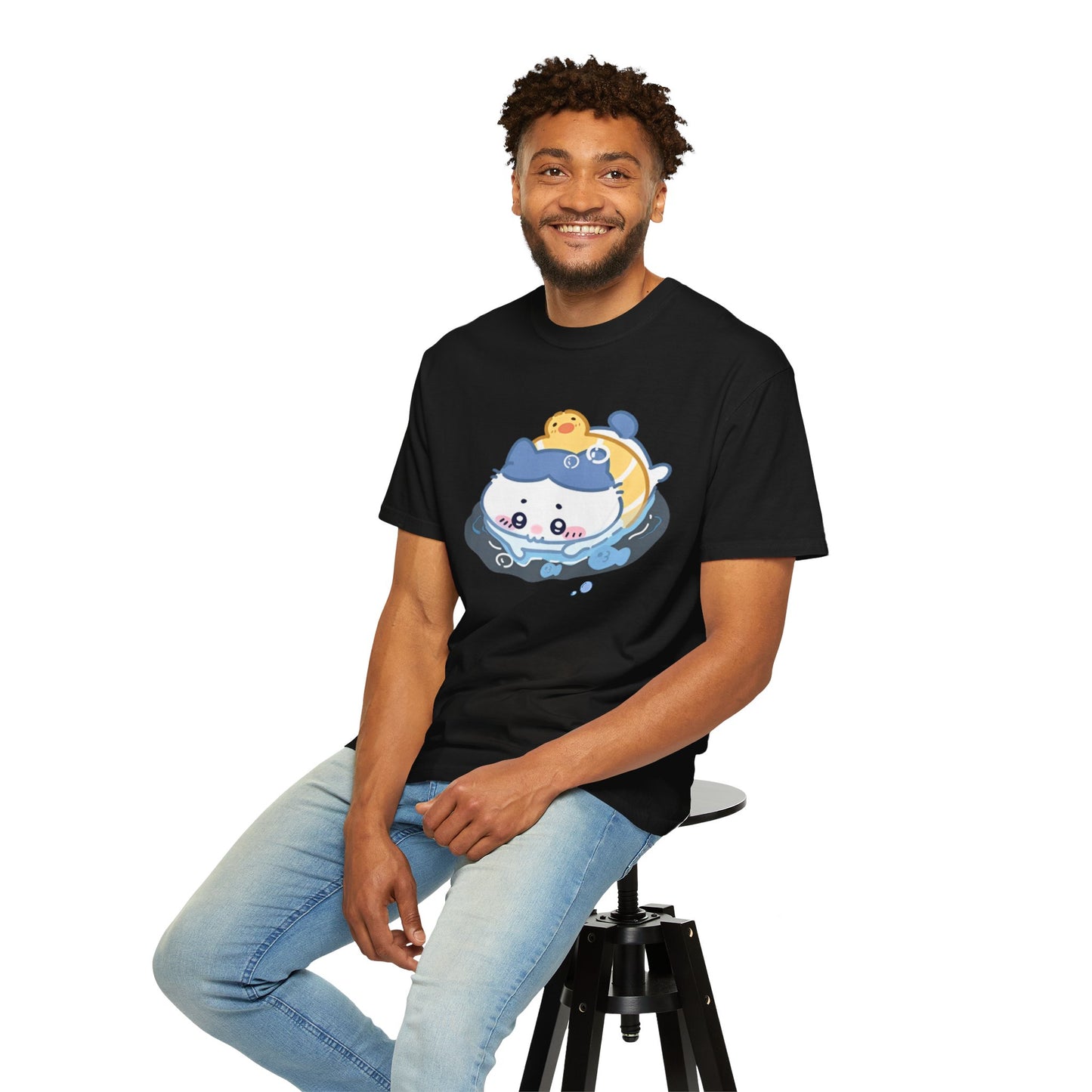 Cartoon Cute Meow Unisex T-Shirt