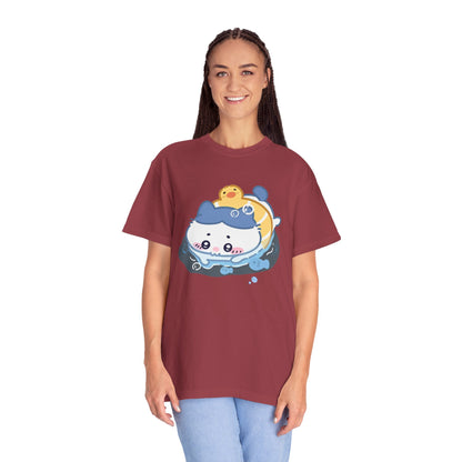 Cartoon Cute Meow Unisex T-Shirt