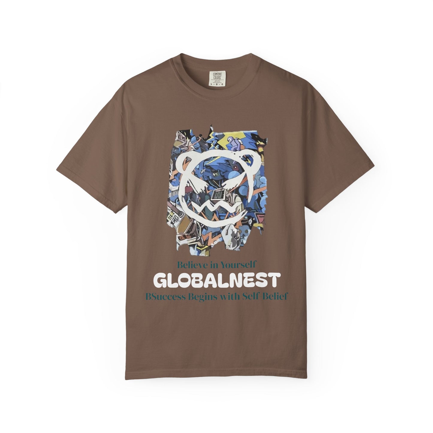 Cartoon Motivational Graphic T-shirt