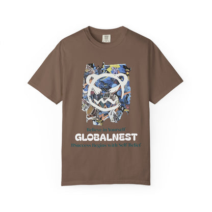 Cartoon Motivational Graphic T-shirt