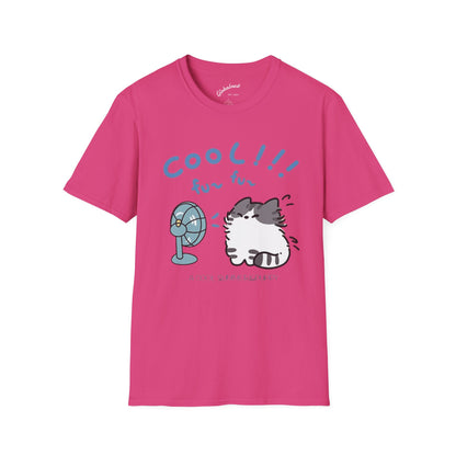 Cartoon Cool Cat Unisex T-Shirt