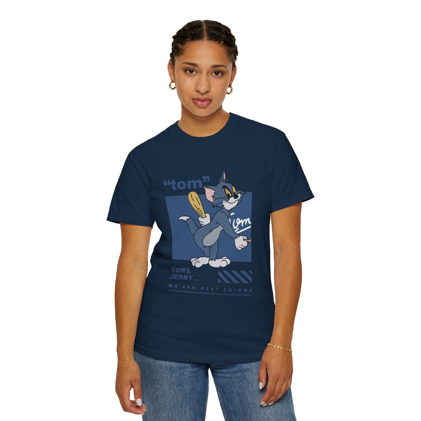 Cartoon Tom and Jerry Unisex T-Shirt