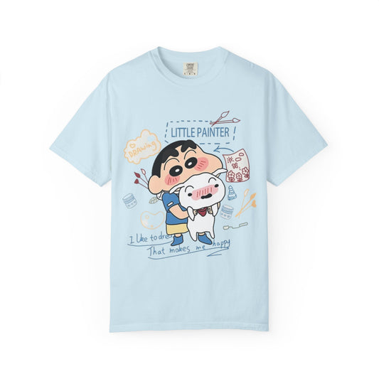 Cartoon Cute 'Little Painter' Unisex T-Shirt