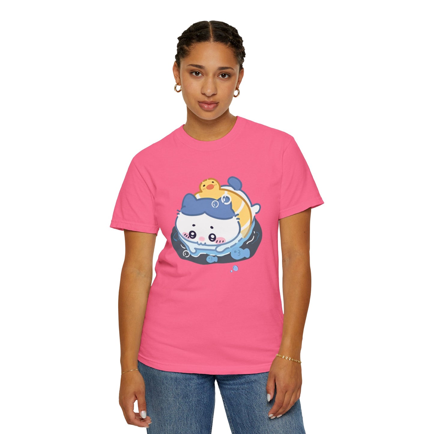 Cartoon Cute Meow Unisex T-Shirt