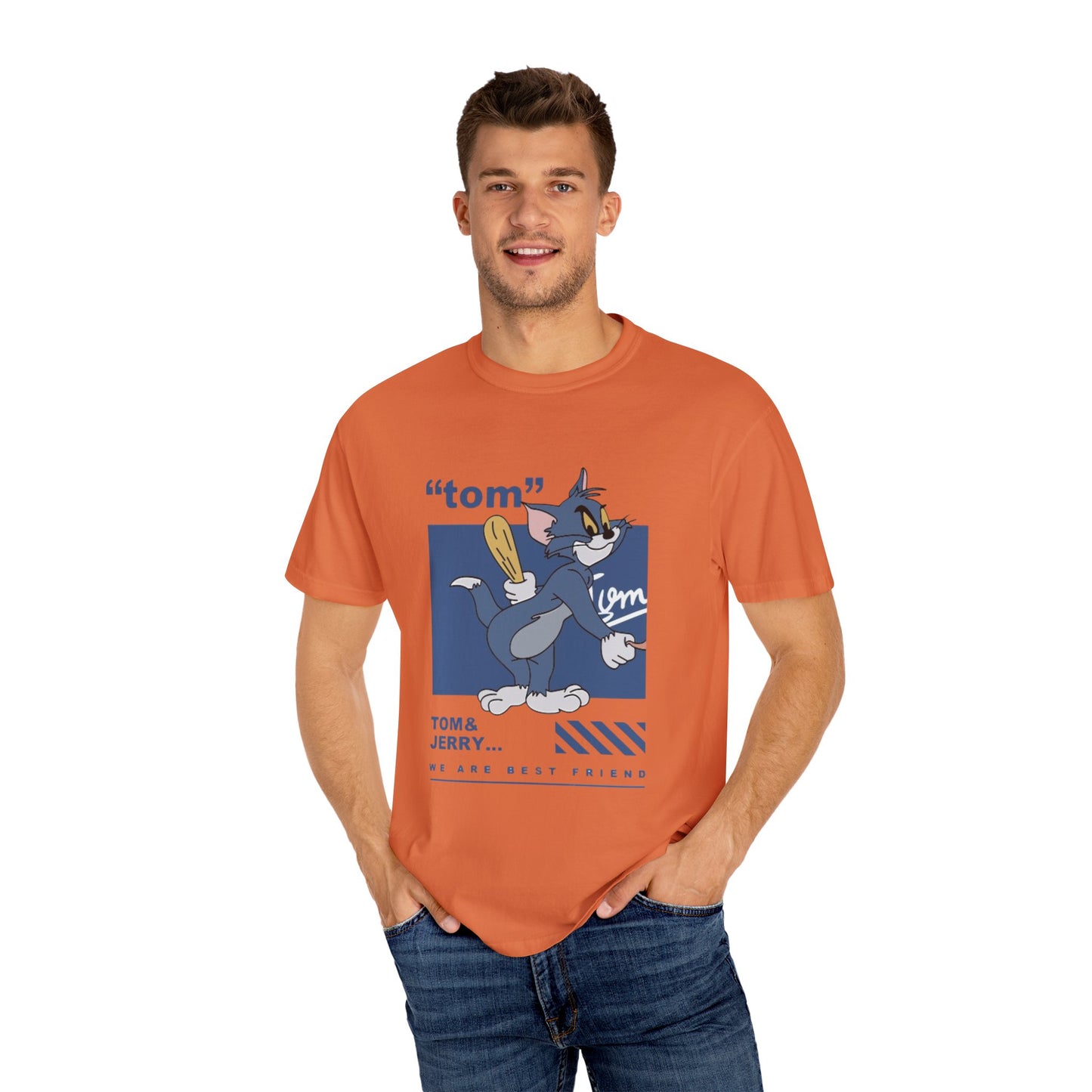 Cartoon Tom and Jerry Unisex T-Shirt