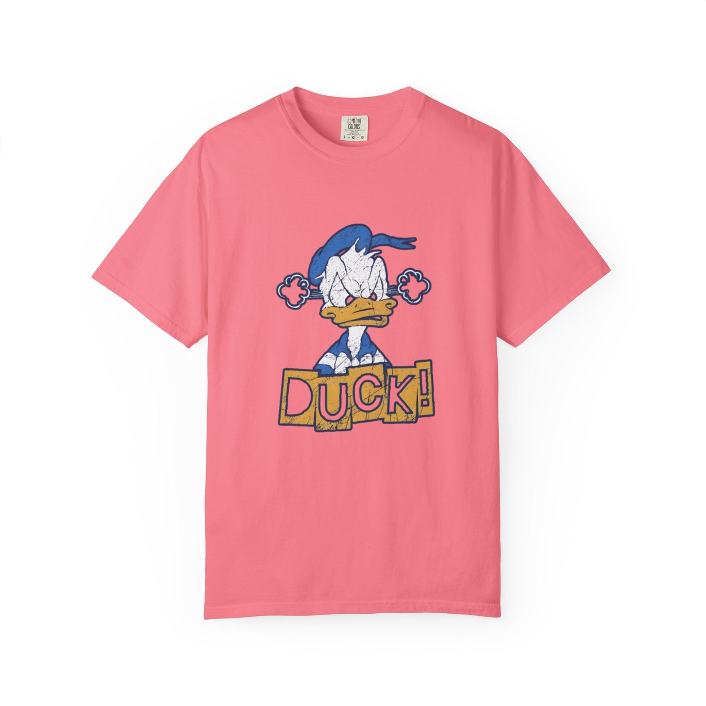 Cartoon Funny Duck Graphic T-Shirt