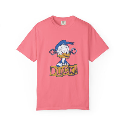 Cartoon Funny Duck Graphic T-Shirt