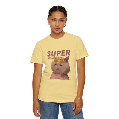 Cartoon Funny Meow Unisex T-Shirt