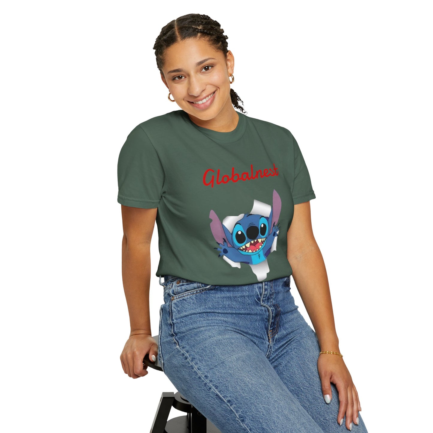 Cartoon Whimsical Stitch T-Shirt