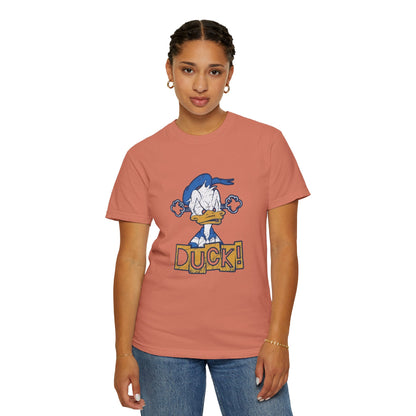 Cartoon Funny Duck Graphic T-Shirt