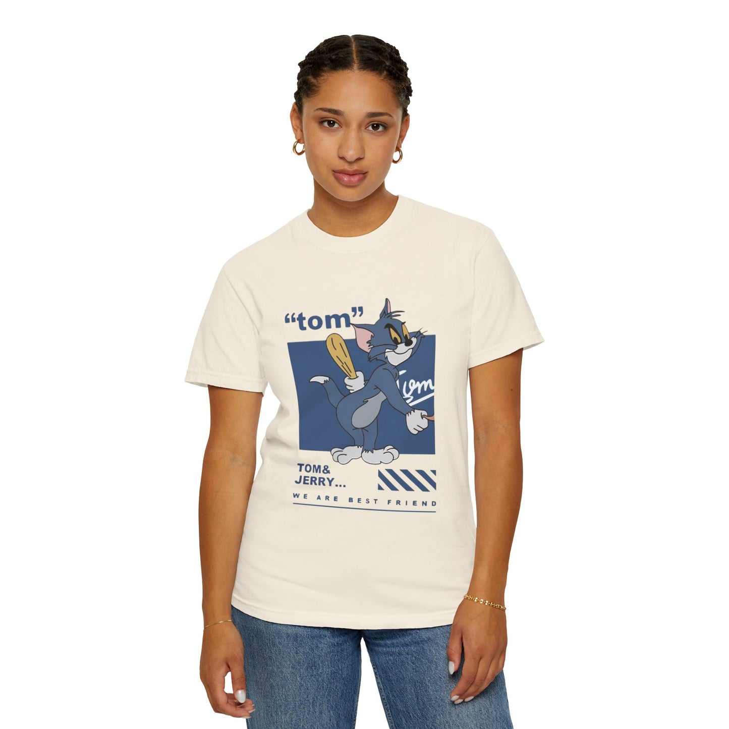 Cartoon Tom and Jerry Unisex T-Shirt