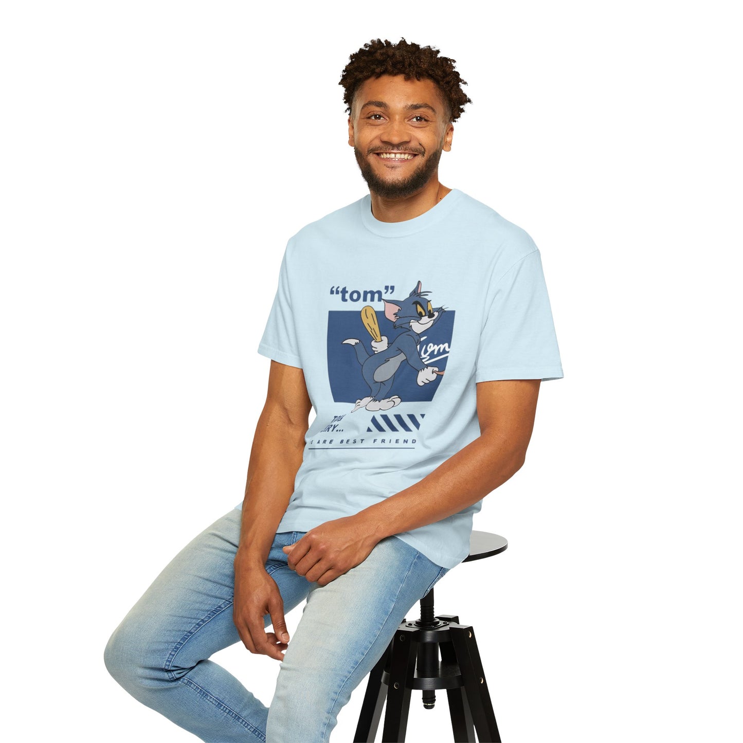 Cartoon Tom and Jerry Unisex T-Shirt