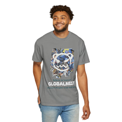 Cartoon Motivational Graphic T-shirt