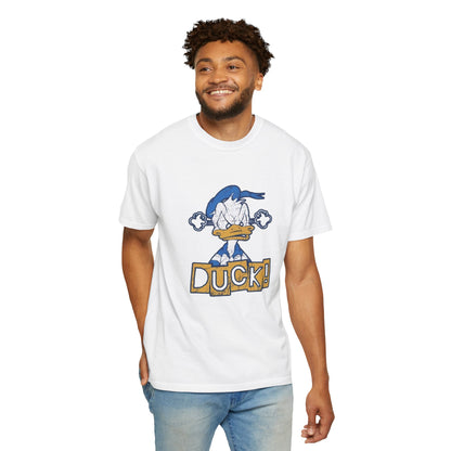 Cartoon Funny Duck Graphic T-Shirt
