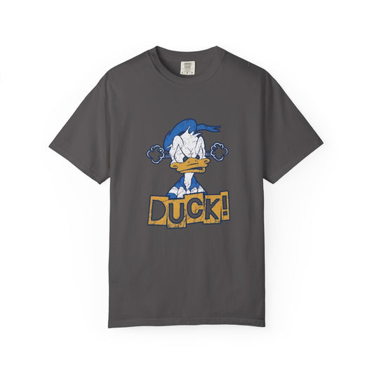 Cartoon Funny Duck Graphic T-Shirt
