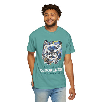 Cartoon Motivational Graphic T-shirt