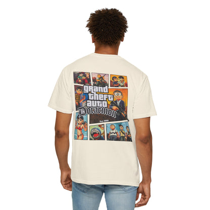Cartoon GTA & Doraemon Unisex T-Shirt