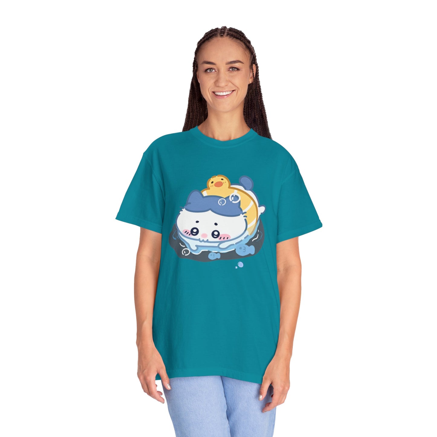 Cartoon Cute Meow Unisex T-Shirt