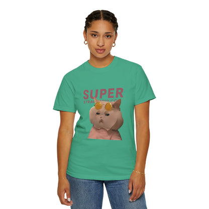 Cartoon Funny Meow Unisex T-Shirt