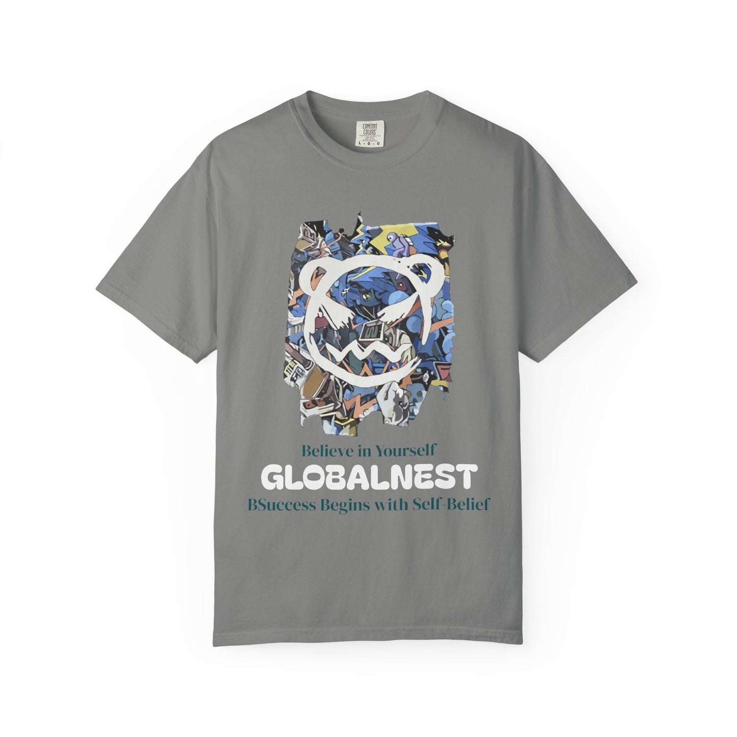 Cartoon Motivational Graphic T-shirt