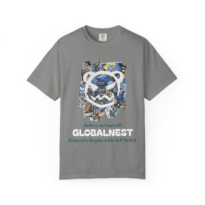 Cartoon Motivational Graphic T-shirt